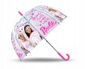 Parasolka przezroczysta automatyczna 48cm Barbie