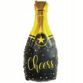 BALON FOLIOWY BUTELKA SZAMPANA CHEERS karnawał