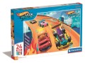 Puzzle Clementoni PUZZLE MAXI 24 elementów Hot Wheels 28523 prezent
