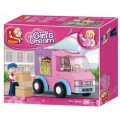 Klocki Sluban Girl's dream LODY AUTO DOSTAWCZE KURIER 102 el.
