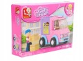 Klocki Sluban Girl's dream LODY AUTO DOSTAWCZE KURIER 102 el.