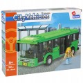 Klocki konstrukcyjne 221 elementów City Bus alleBLOX SUPER ZABAWA PREZENT
