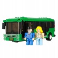 Klocki konstrukcyjne 221 elementów City Bus alleBLOX SUPER ZABAWA PREZENT