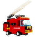 KLOCKI STRAŻ POŻARNA FIRE ALLEBLOX 245 KLOCKÓW SUPER ZESTAW PREZENT