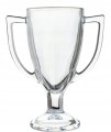 Puchar szklany 450ml, 16x18cm Glass for the winner