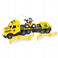 Wader 36431 Magic Truck Technic laweta ze spychaczem