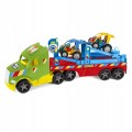 Wader 36351 Magic Truck Basic pojazdy buggy ciężarówka skrętna naczepa