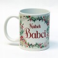 Kubek ceramiczny z napisem Kubek Babci super prezent na dzień babci