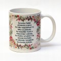 Kubek ceramiczny z napisem Kubek Babci super prezent na dzień babci