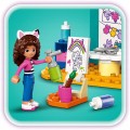 LEGO KOCI DOMEK GABI PRACE RĘCZNE Z TEKTURZĄTKIEM GABBYS DOLLLHOUSE ZESTAW