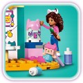 LEGO KOCI DOMEK GABI PRACE RĘCZNE Z TEKTURZĄTKIEM GABBYS DOLLLHOUSE ZESTAW