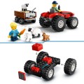 LEGO 60461 CITY Czerwony traktor z przyczepą i owcą