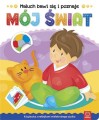 Maluch bawi się i poznaje Mój świat książeczka edukacyjna naklejki Aksjomat