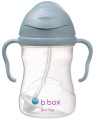 B.box Kubek bidon ze słomką niebieski 240 ml butelka BBOX dla dzieci