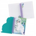 Mini notesik na sprężynie A6 zielony Marinia Nebulous Stars