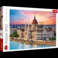Puzzle Trefl Premium Quality 500 elementów Puzzle Budapeszt, Węgry 500