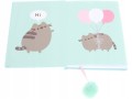 Notes A5 St. Majewski Pusheen zielony PLUSZOWY super prezent