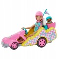 Lalka Barbie Gokart Stacie Pojazd filmowy HRM08 prezent urodziny Mattel