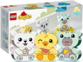 LEGO Duplo 10965 Pierwsza zabawa w kąpieli pływający pociąg ze zwierzątkami