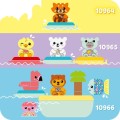 LEGO Duplo 10965 Pierwsza zabawa w kąpieli pływający pociąg ze zwierzątkami