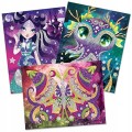 Album do scrapbookingu z folią i brokatem Marinia Nebulous Stars
