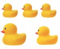 Kaczuszki Kaczka do kąpieli BEZ DZIURKI TULLO 3szt