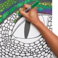 MARKER permanentny DWUSTRONNY 2w1 czarny SHARPIE Twin Tip 1 szt
