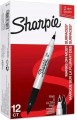 MARKER permanentny DWUSTRONNY 2w1 czarny SHARPIE Twin Tip 1 szt