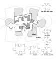 Puzzle Castorland 30 elementów Puzzle konturowe Yellow Digger 30