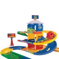 WADER Parking 3 Poziomy Play Tracks Garage + Autka Tor Samochodowy Garaż dla Dzieci 1+
