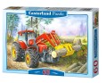 Puzzle Castorland 60 elementów Ładowarka w lesie