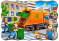 Puzzle 30 śmieciarka Garbage Car CASTOR