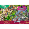 Puzzle 160 Trefliki celebrują TREFL /Trefl