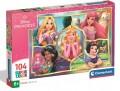 Puzzle 104 elementy Disney Księżniczki Princess 25057 Clementoni 6+