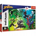 PUZZLE 300 SPIDERMAN W pajęczej sieci, układanka dla dzieci +8 lat