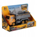 Zestaw 3 Samochodów Budowlanych Spychacz Wywrotka Betoniarka na Roczek