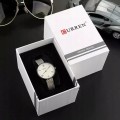 Curren Zegarek męski kwarcowy chronograf datownik stalowy Prezent dla niego