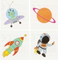 Kosmiczne Tatuaże dla Małych Astronautów
