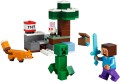 LEGO MINECRAFT 21583 Przygoda Steve’a w tajdze, zestaw +6 lat PREZENT