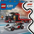 LEGO City 60493 Ciężarówka F1 z bolidem Audi F1 super prezent dla dziecka