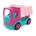 Zestaw 3 aut WADER Tech Truck wywrotka betoniarka spychacz SUPER PREZENT