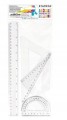 Zestaw geometryczny Starpak 4 elementy