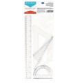 Zestaw geometryczny Starpak 4 elementy