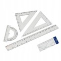 Zestaw geometryczny Starpak 4 elementy