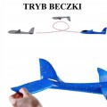 Samolot szybowiec styropianowy rzutka dla dzieci 38 cm