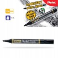 Marker permanentny ścięta końcówka Pentel N860 czarny