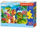 Puzzle Castorland 30 elementów selfie dinozaurów