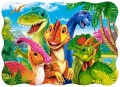 Puzzle Castorland 30 elementów selfie dinozaurów