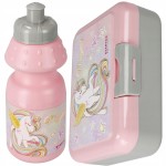 Zestaw bidon + pudełko śniadaniówka jednorożec HIT