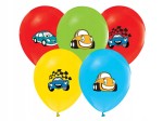 Balony Samochody 12"/ 5 szt. URODZINY